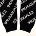 【Excellent Condition】 1PIU1UGUALE3 All-Over Logo Knit Sweatpants Black Ⅴ