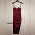 NWT HOUSE OF CB FLORA SATIN PLEATED CORSET MIDI DRESS IN SIZE SMALL (PLUS CUP)