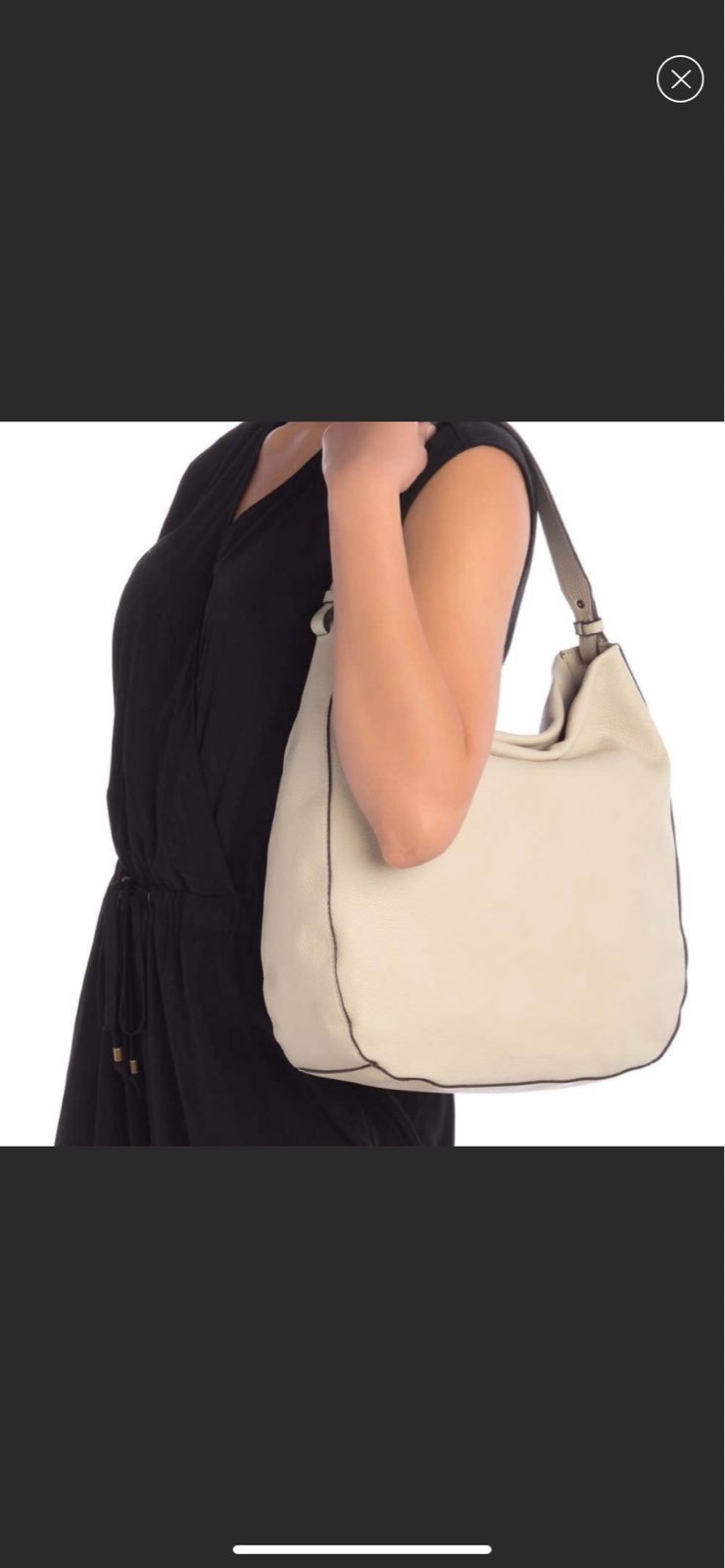 Melrose and Market Leather Hobo Purse