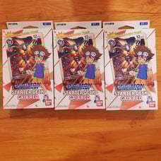 Digimon Starter Deck Gaia Red Factory Sealed (1)