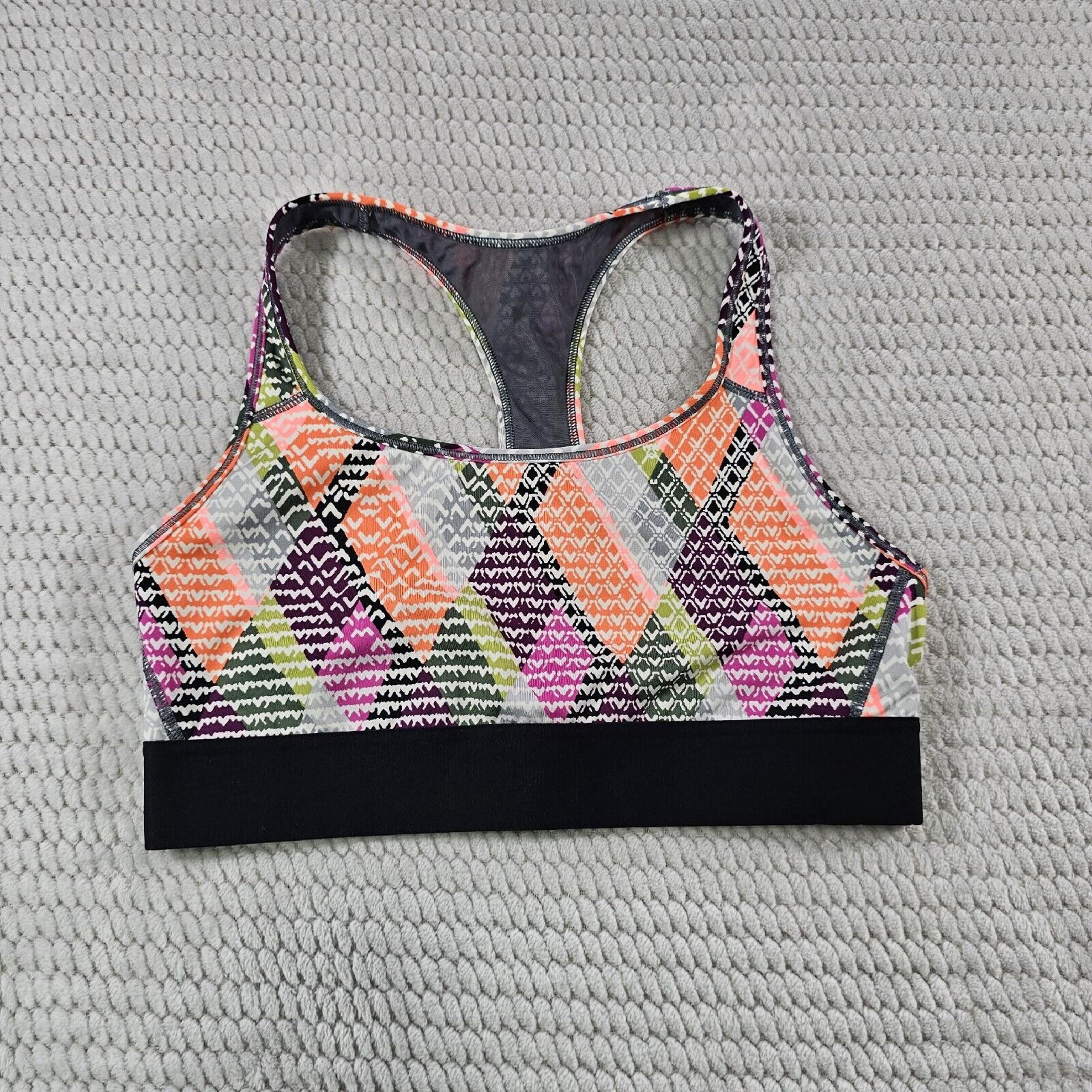 Victorias Secret Sports Bra Womens Medium VSX Sport Racerback Gym Fitness Active