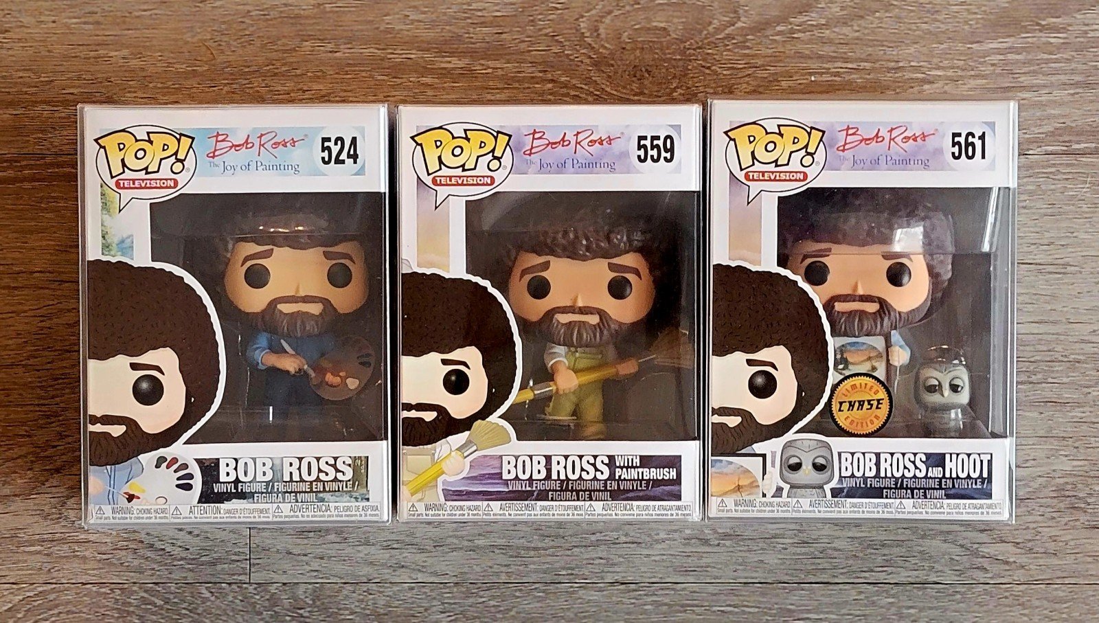 Bob Ross Funko Pops