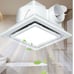 Bathroom Exhaust Fan with Light, 12W Bathroom Fan with LED Light Combo, 141 CFM