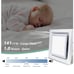 Bathroom Exhaust Fan with Light, 12W Bathroom Fan with LED Light Combo, 141 CFM