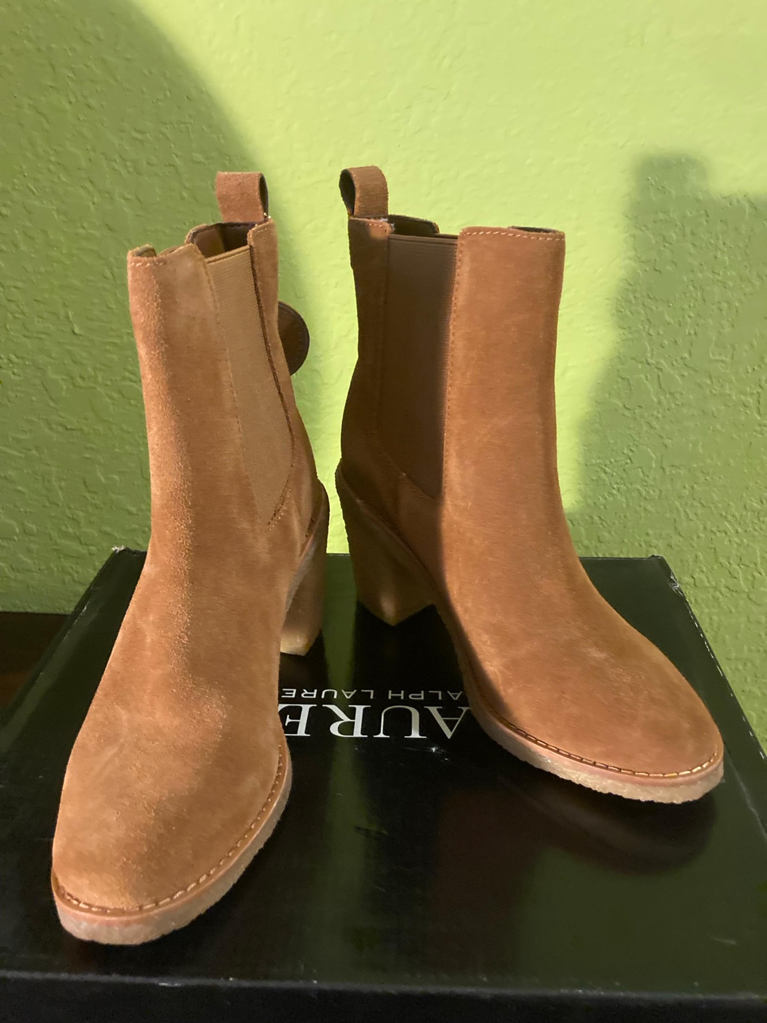 Ralph Lauren Suede water resistant boots