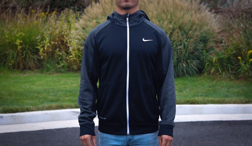 NIKE ZIP UP HOODIE