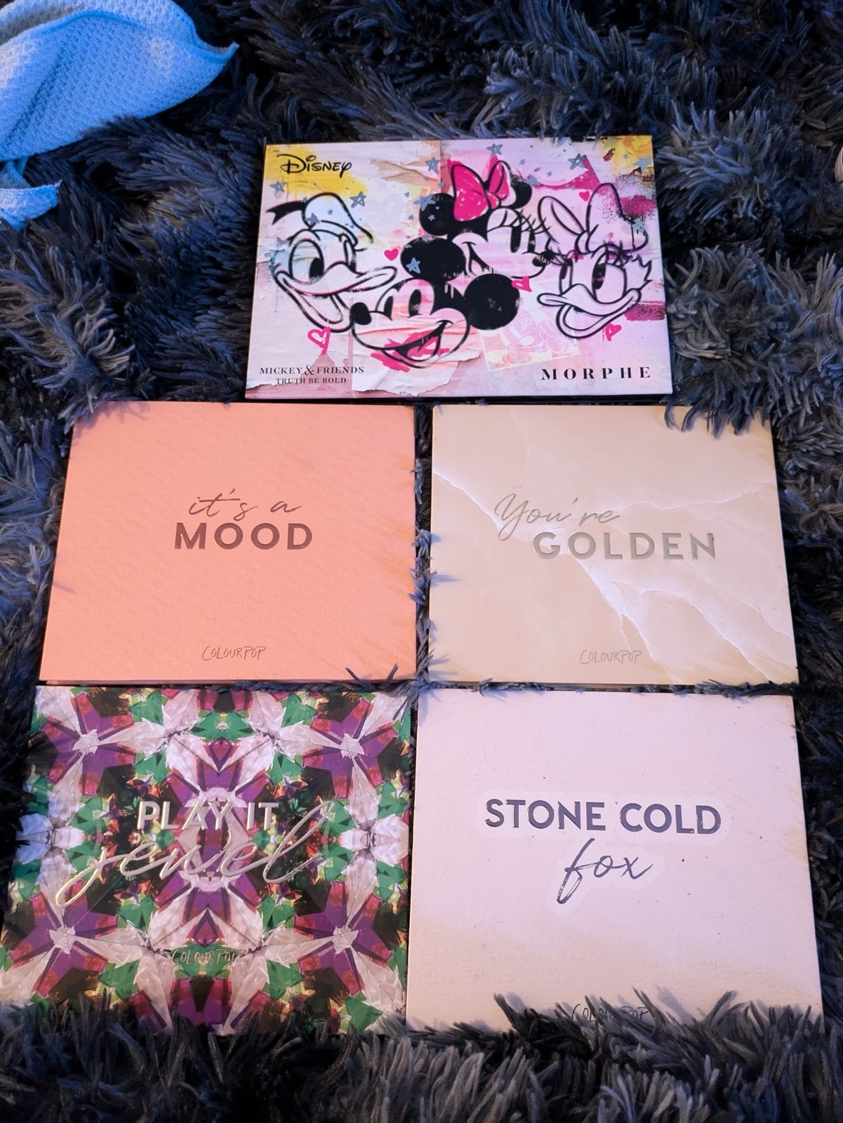 Morphe & colourpop eyeshadow palettes bundle
