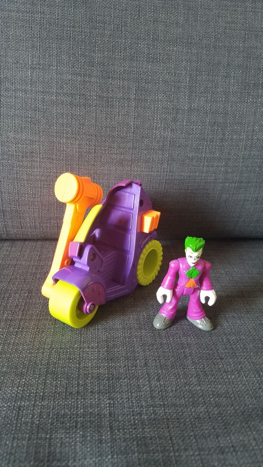 Joker Figure and Vehicle