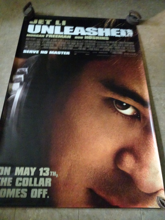 UNLEASHED - MOVIE BANNER WITH JET LI