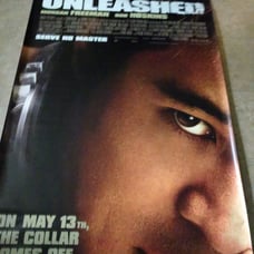 UNLEASHED - MOVIE BANNER WITH JET LI