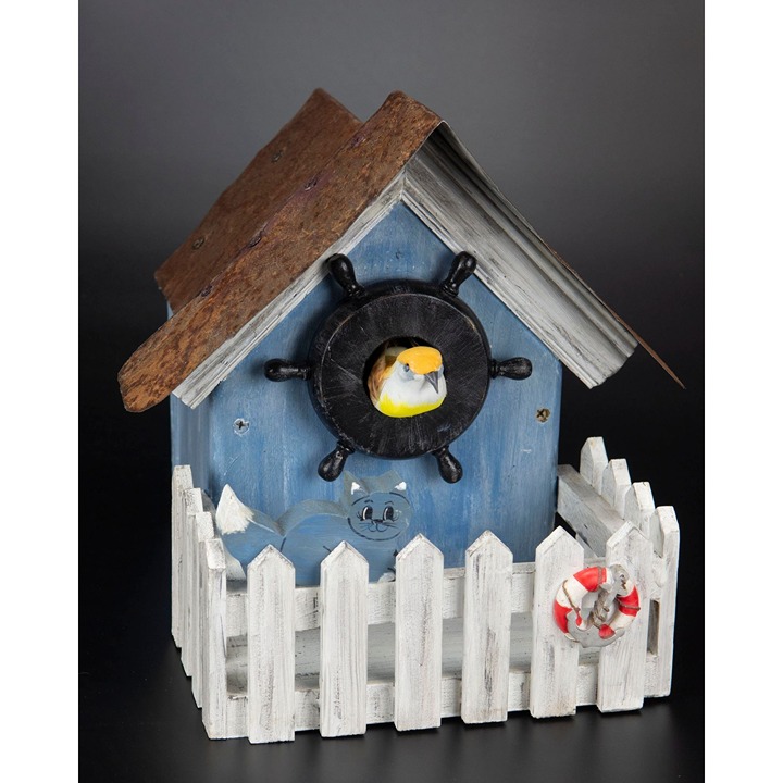 Rustic Nautical Birdhouse