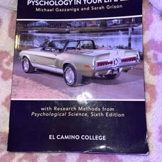 Psychology textbook