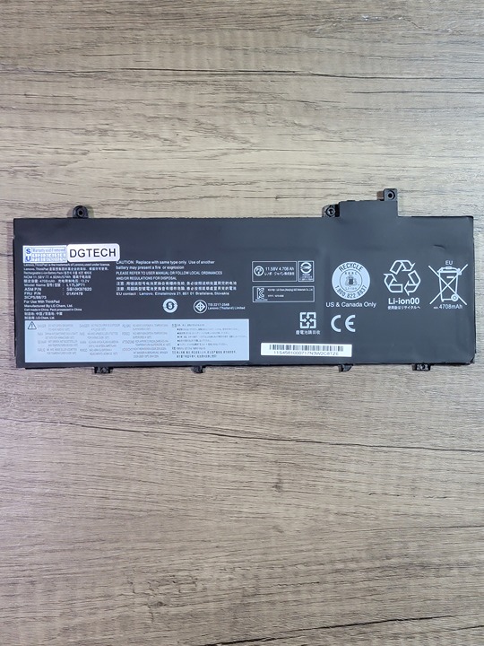 Battery L17L3P71 Compatible For Lenovo ThinkPad 4708mAh 11.58V - 57Wh