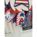 Patriotic Gnomes USA America the Beautiful Deco Mesh Ribbon Wreath