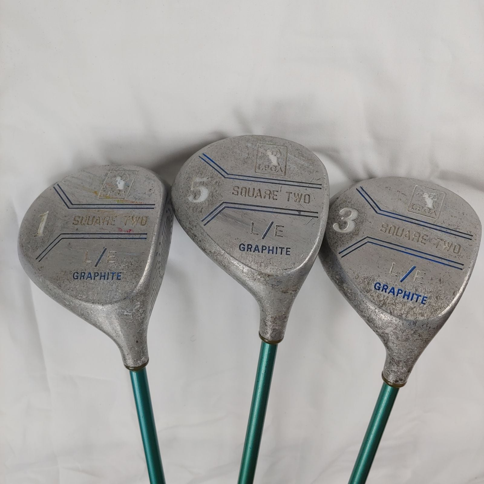 LPGA Square Two Driver 3 5 Wood Set Ladies Flex Graphite Shaft Right Handed
