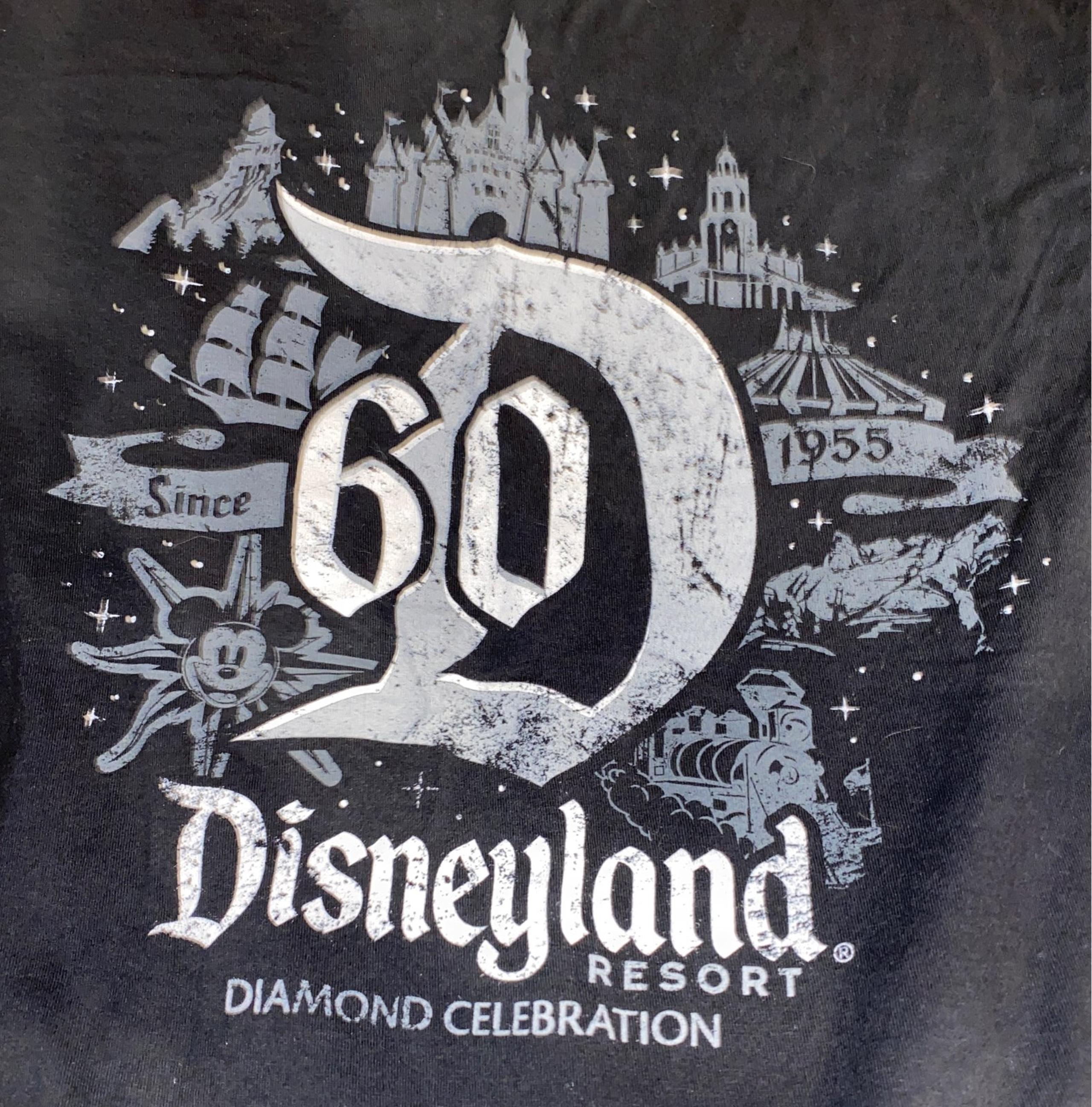 disneyland 60th anniversary shirt
