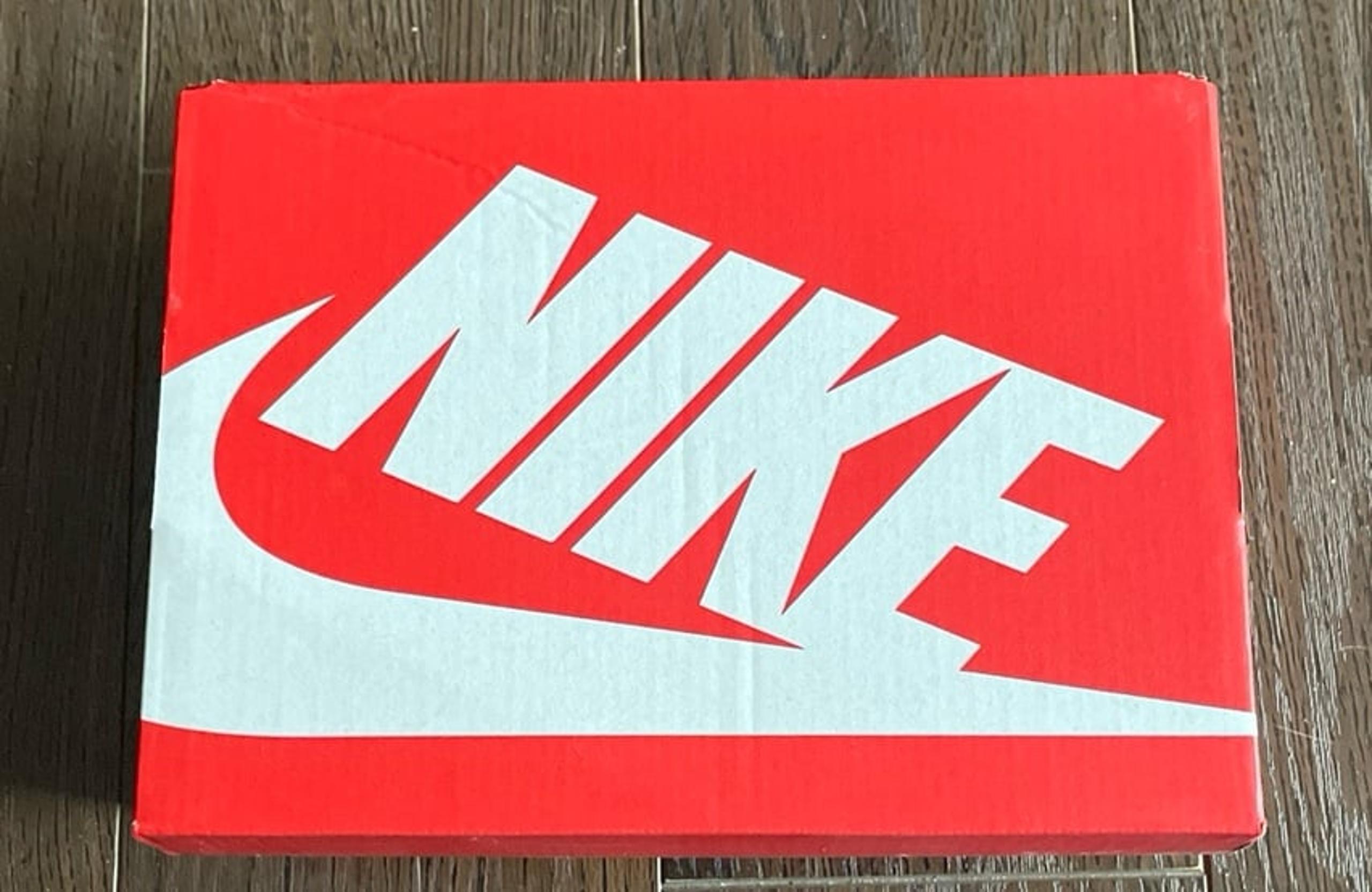 Nike empty shoe box