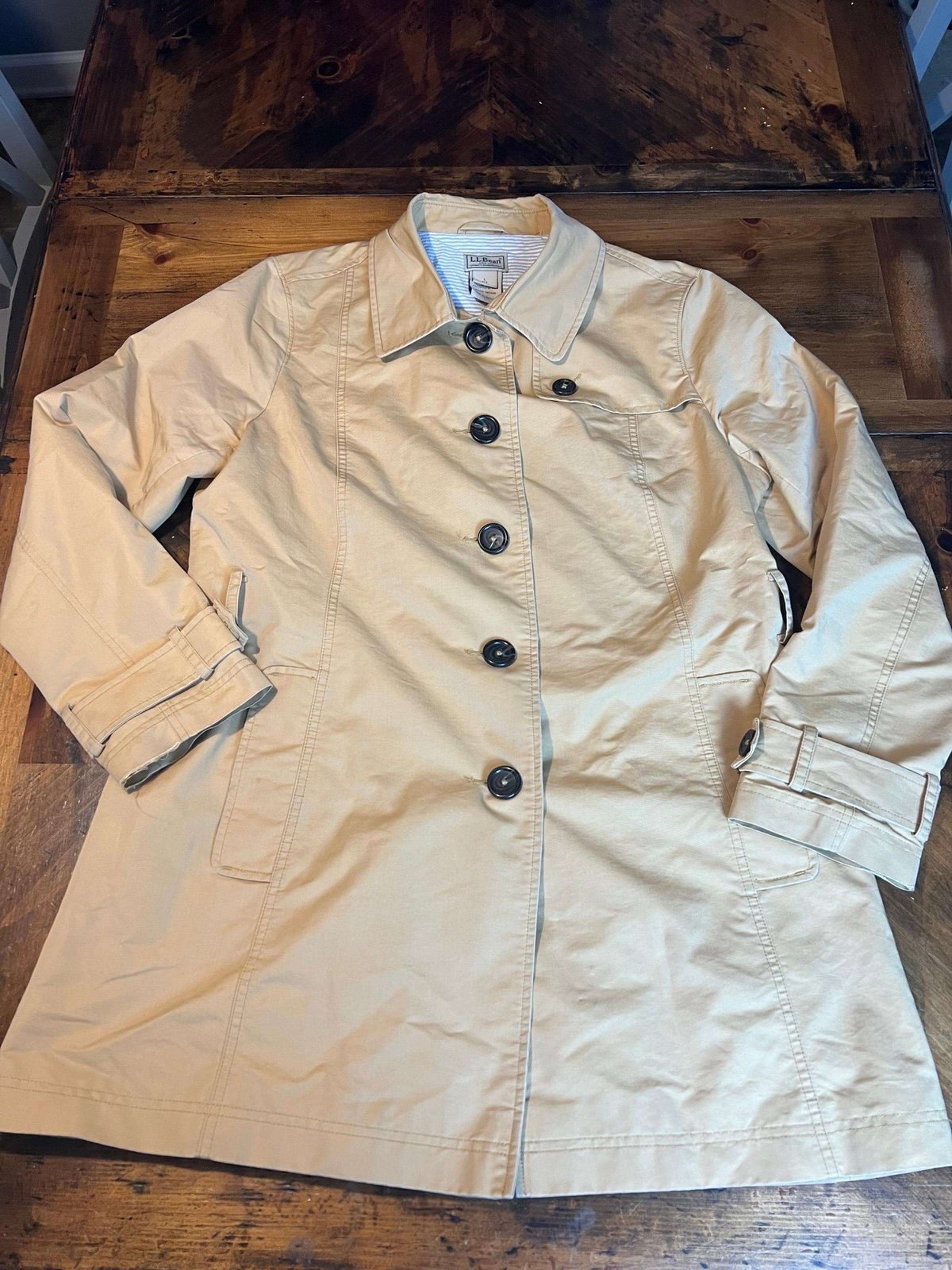 Vintage L.L Bean Women’s Button Down Coat Size Large