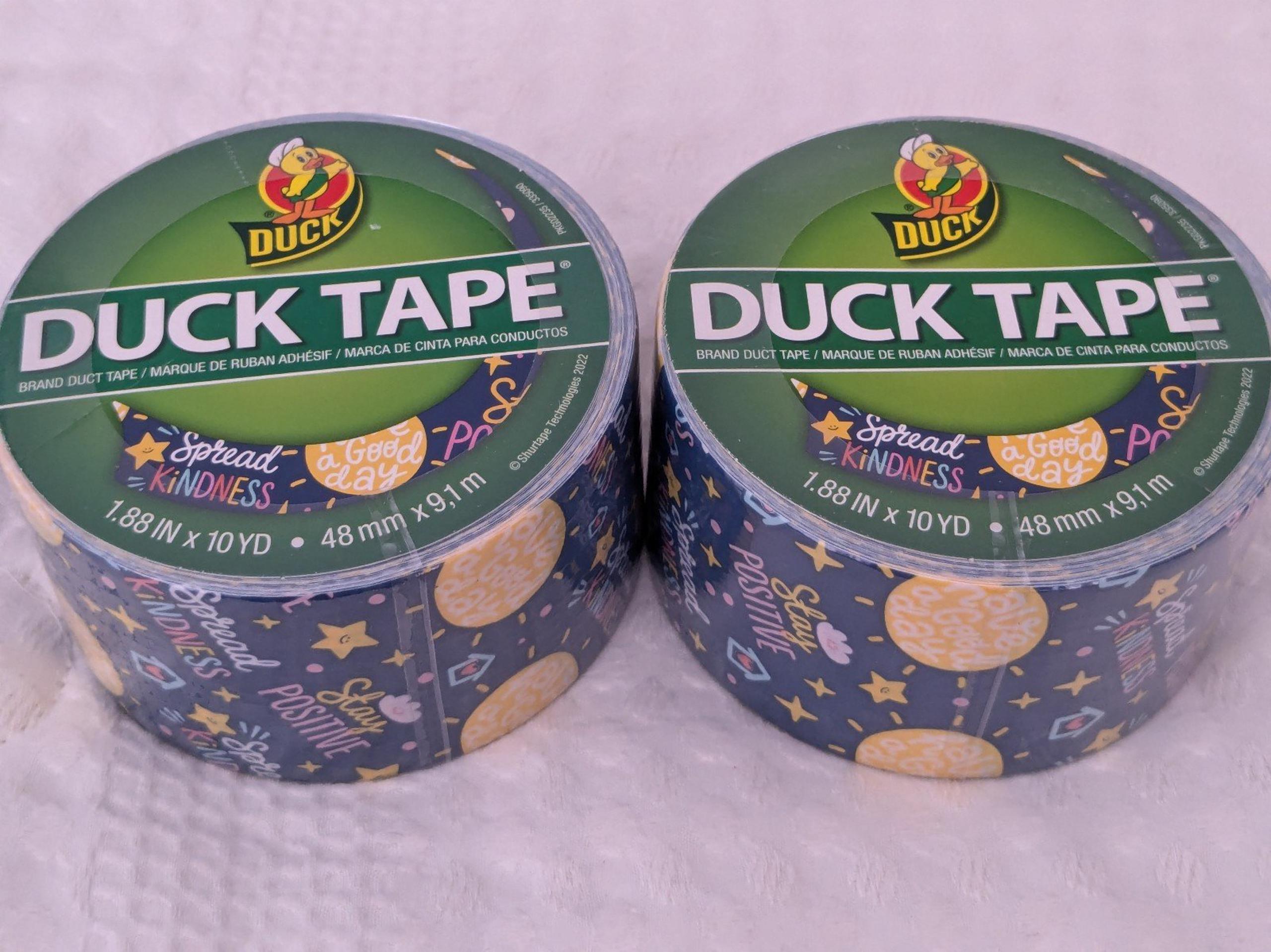 Lot of 2 DUCK TAPE Spread Kindness/Positive NEW