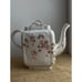 Antique Haviland Limoges Teapot Schleiger 373 French Porcelain Hand Enameled Pin