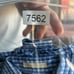 EUC Michael Kors Men’s Blue Plaid Button Down Dress Shirt - Size 17 - XL
