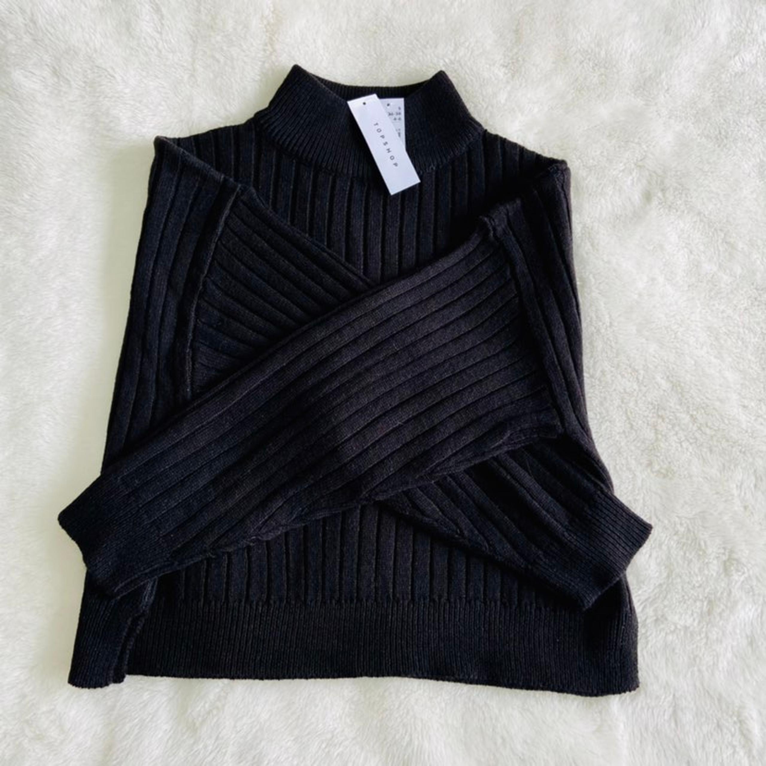 New TopShop Rib Knit Turtle Neck Sweater