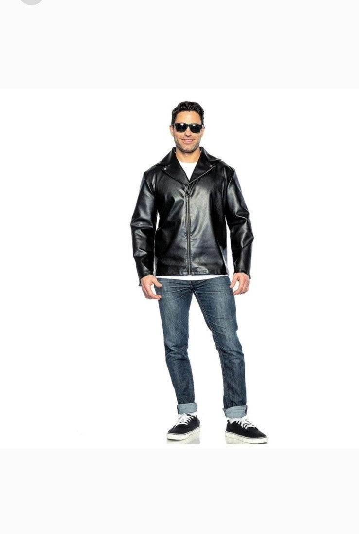 50's Greaser MENS Halloween Costume 1950s Grease Movie Danny Zuko One Size Fits