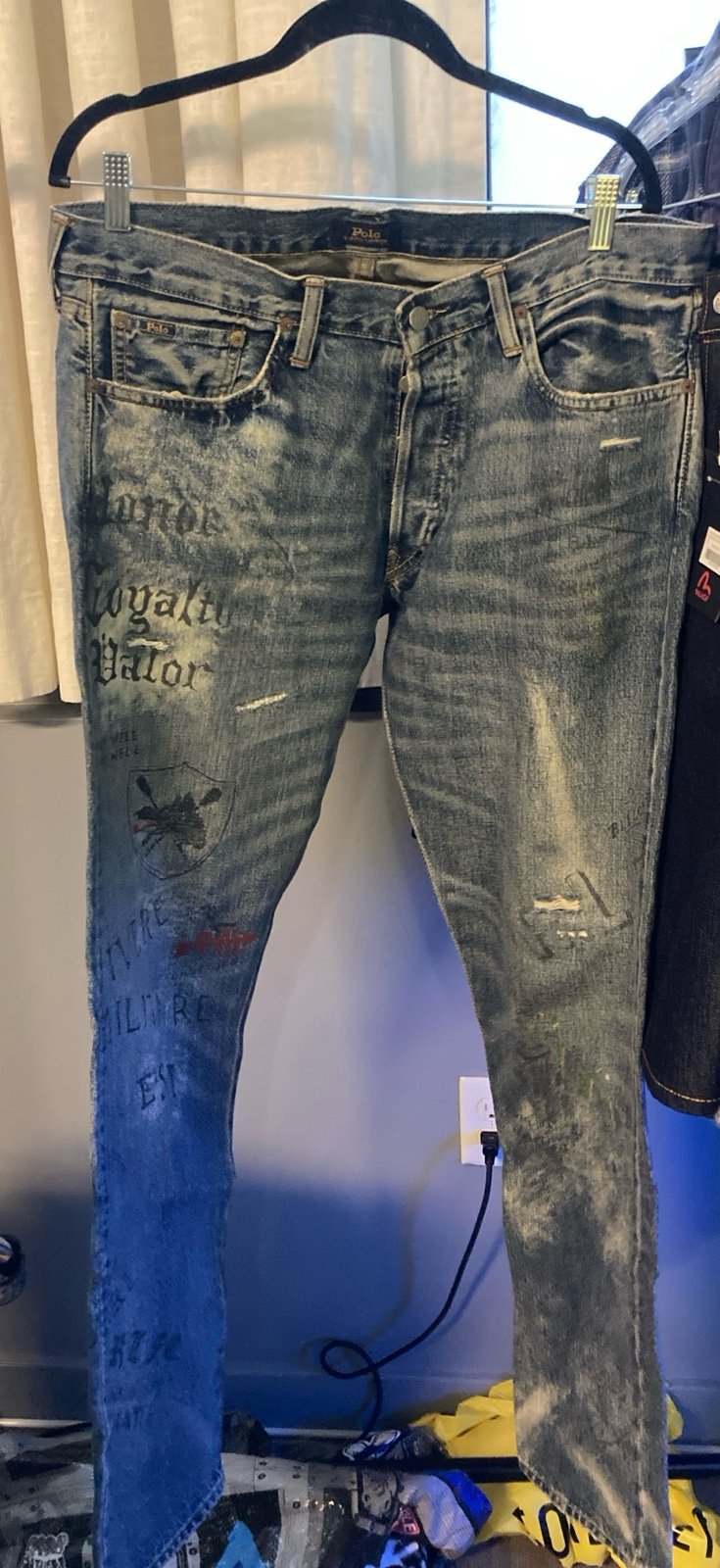 Ralph Lauren graffiti denim