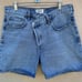 Agolde Women's Criss Cross Upsized Jean Shorts Asymmetrical Size 29