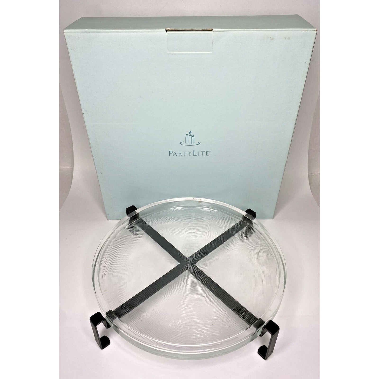 PartyLite Essentials Pillar Garden Candle Tray P13A/P9706