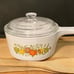 Vintage CORNING WARE SPICE OF LIFE ALUMINUM CLAD BOTTOM 1 QT SAUCE POT W/LID