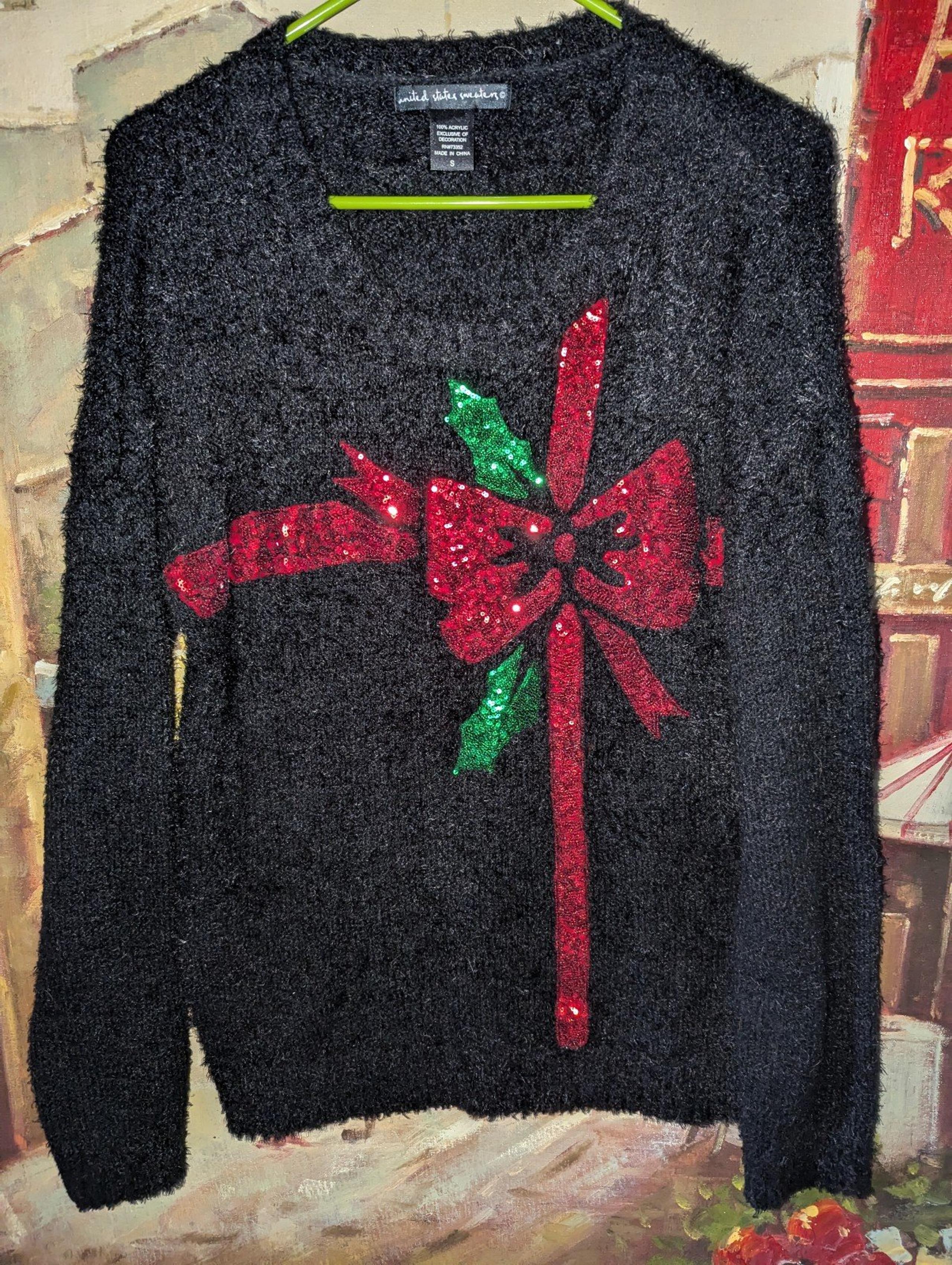 Sequin Christmas sweater