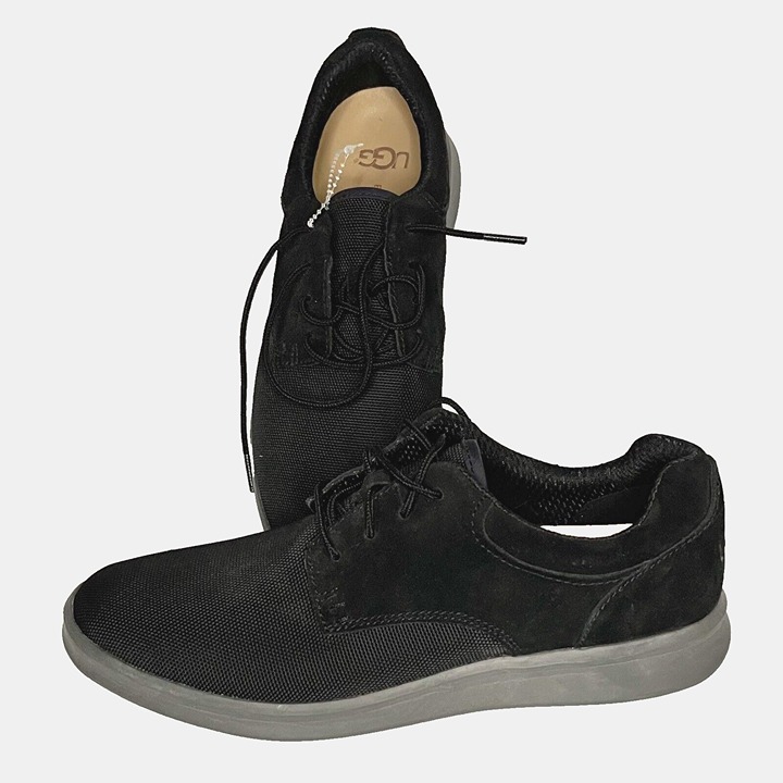 UGG Hepner Ballistic Trainer Shoes Black Sneakers Mens Sz 8/EU 41 NWOT 1097990