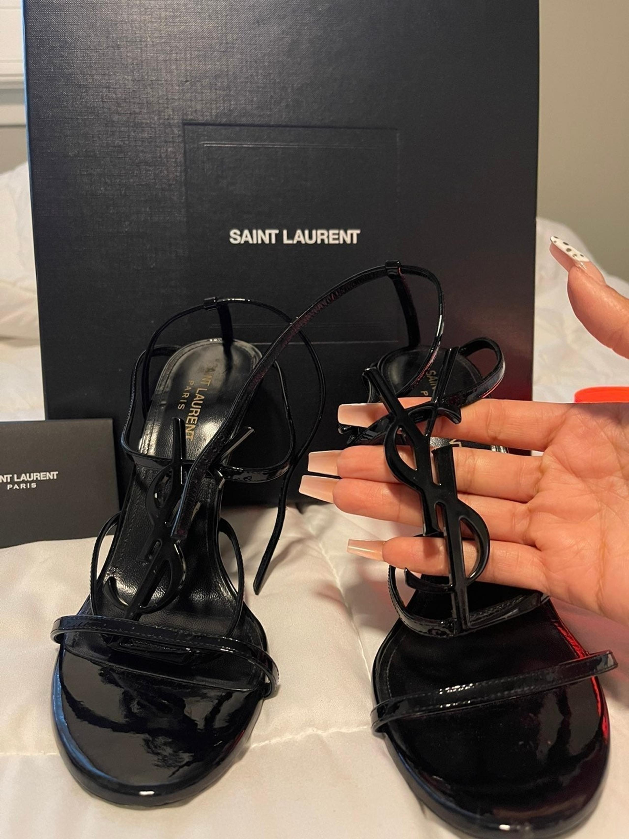 SOLD . Saint Laurent Cassandra 110mm sandals. Not available. SOLD!!!!