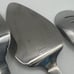 3 Pc Vtg Fiesta Swirl Flatware Serving Set Blue Pie Server Slotted Spoon Fork