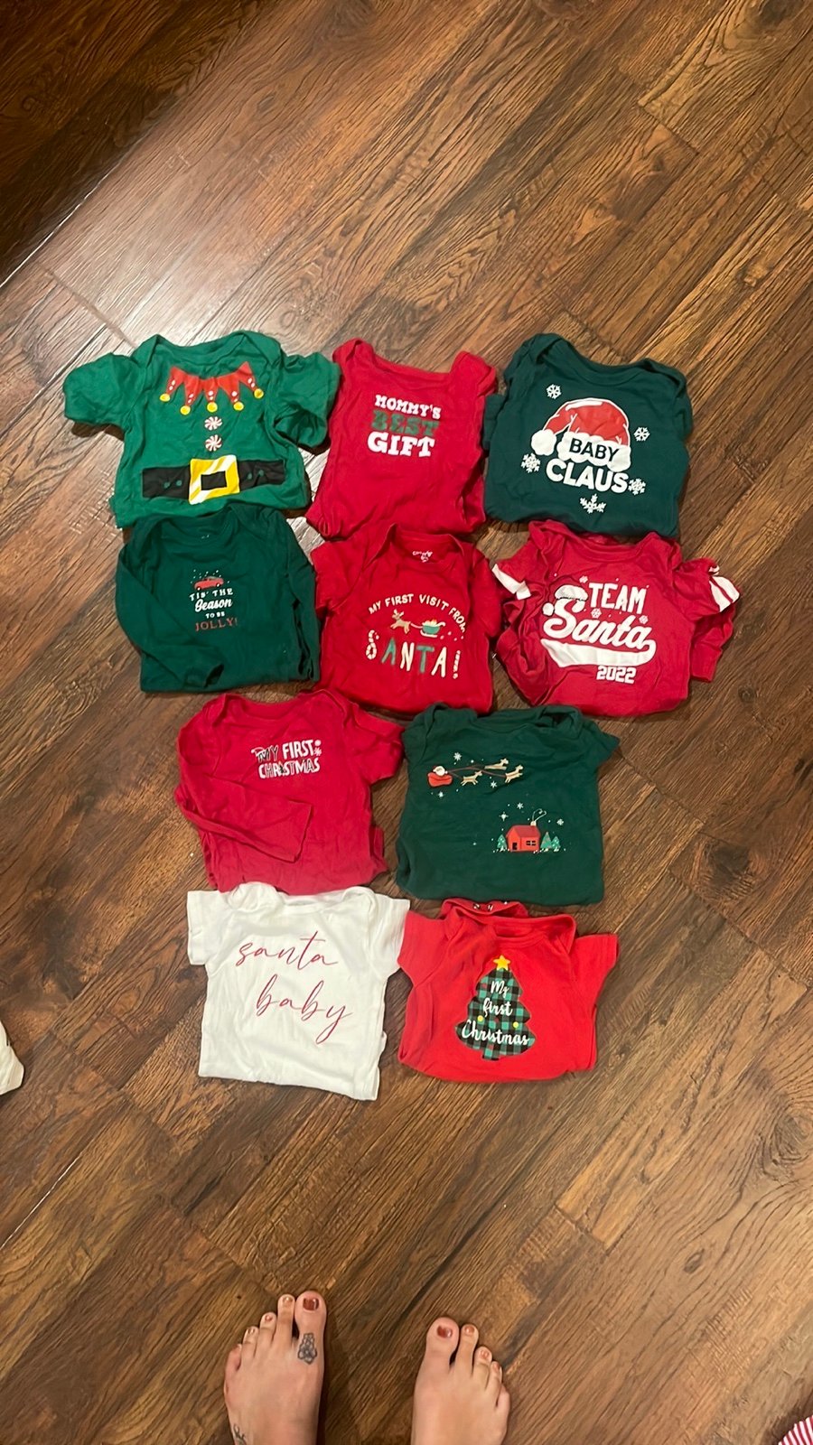 Christmas Baby Onesies Clothes Shirts