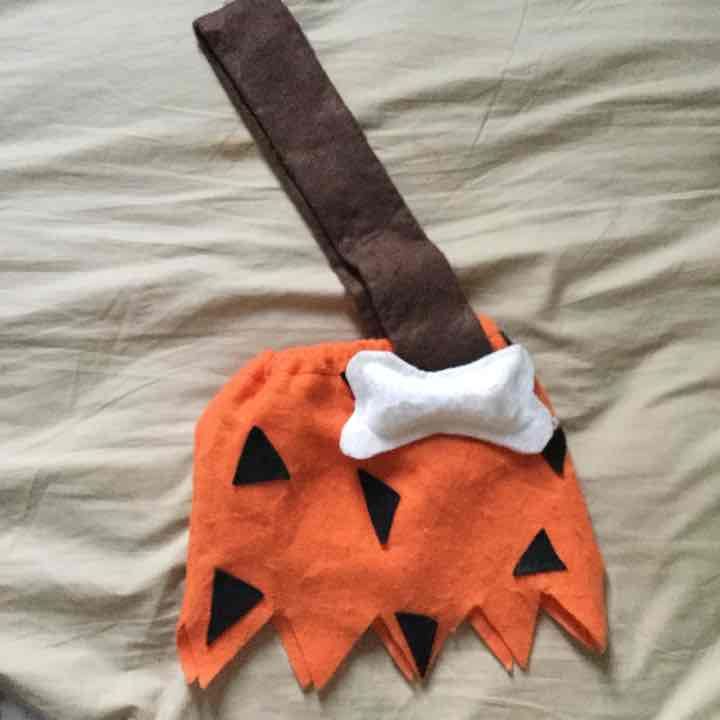 Flinstones bam bam costume