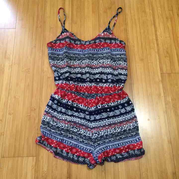 printed romper