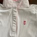 Tredstep Kids Symphony Paris Long Sleeve Show Shirt White Pink Size Medium