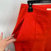 Anthropologie Maeve Pull-On Orange Wide Leg Jacuqard Pant // 8