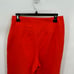 Anthropologie Maeve Pull-On Orange Wide Leg Jacuqard Pant // 8