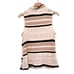 Anthropologie Dolan Neutral Stripe Sleeveless Sweater Size Large