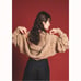 PINUE Cable Knit Tank & Cardigan Set (Navy)