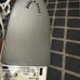 Vintage white travel portable iron handle space saver 110 to 240 volt 515W 1050W