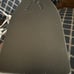 Vintage white travel portable iron handle space saver 110 to 240 volt 515W 1050W