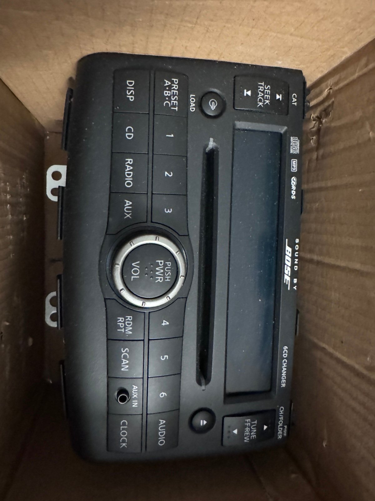 Bose car in radio