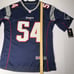 Tedy Bruschi New England Patriots Nike On Field Navy Jersey Women's Size 2XL NWT