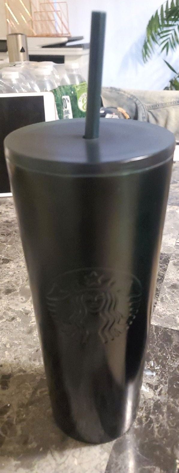 Starbucks metal tumbler venti size