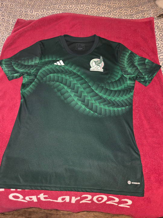 Mexico Jersey 2022/2023 Prematch Shirt Adidas Mens Large El Tri