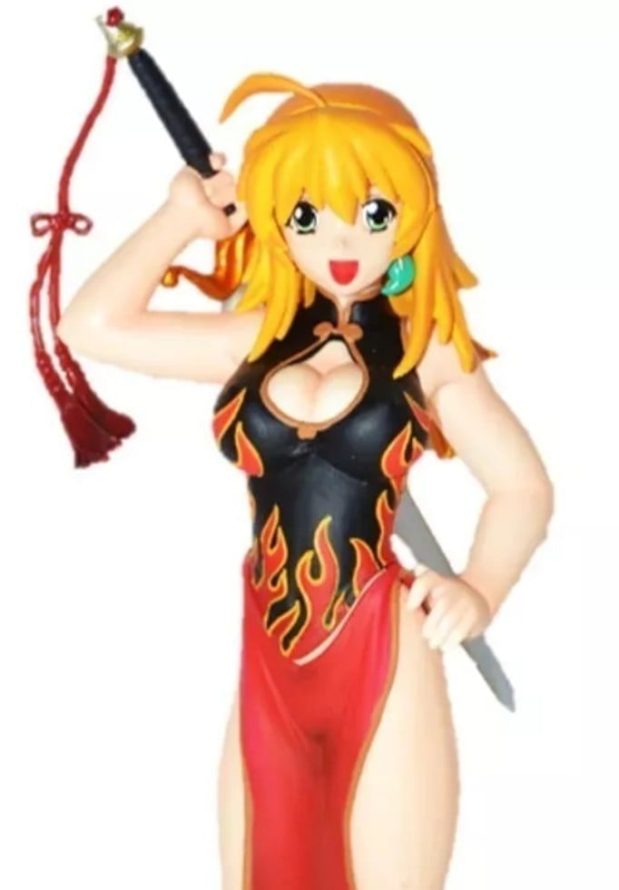 Vintage Yamato Ikki Tousen Sonsaku Hakafu Anime Figure